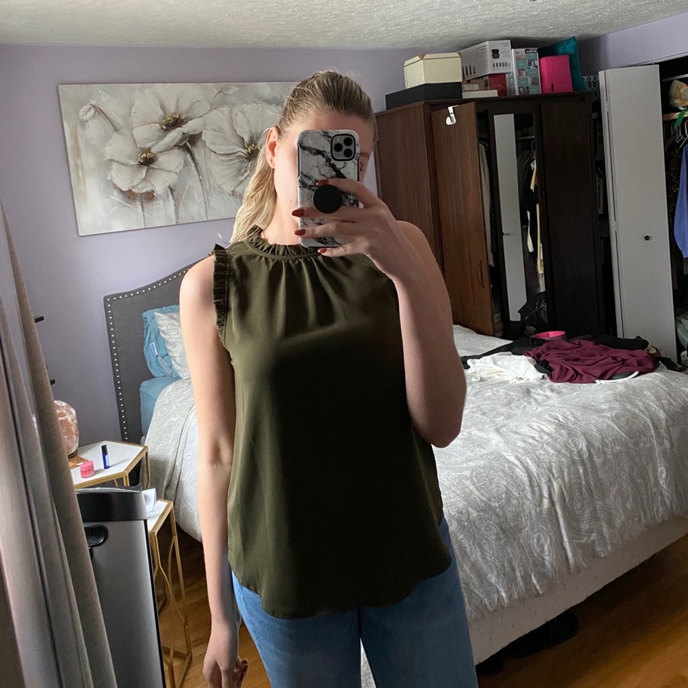 Ruffle blouse